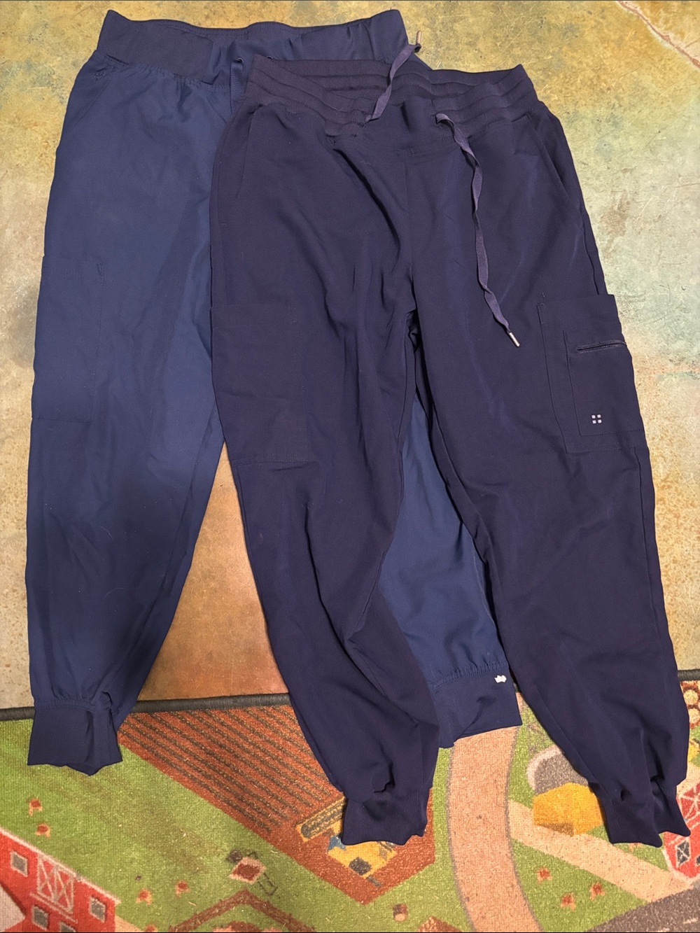 Women's Navy Jogger Pants – Comfortable Casual